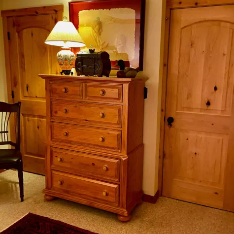 Hawks Nest bedroom furnishings